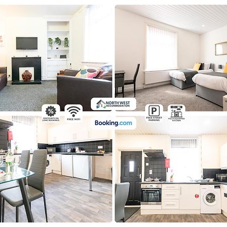 Manchester Work Stays 2Br Home With Parking & Wifi エクステリア 写真