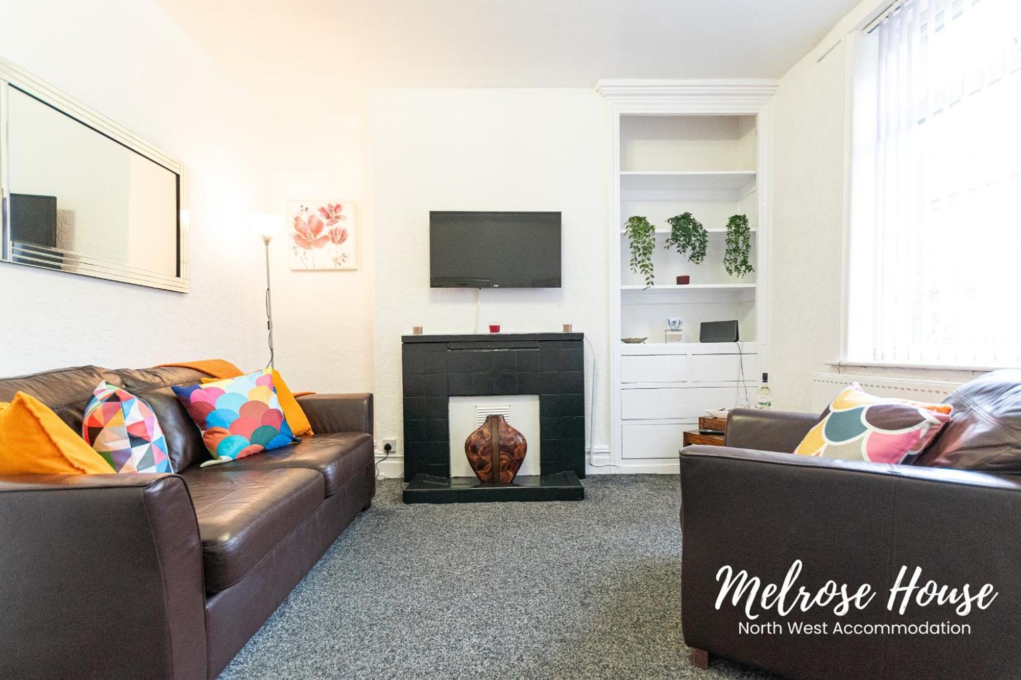 Manchester Work Stays 2Br Home With Parking & Wifi エクステリア 写真