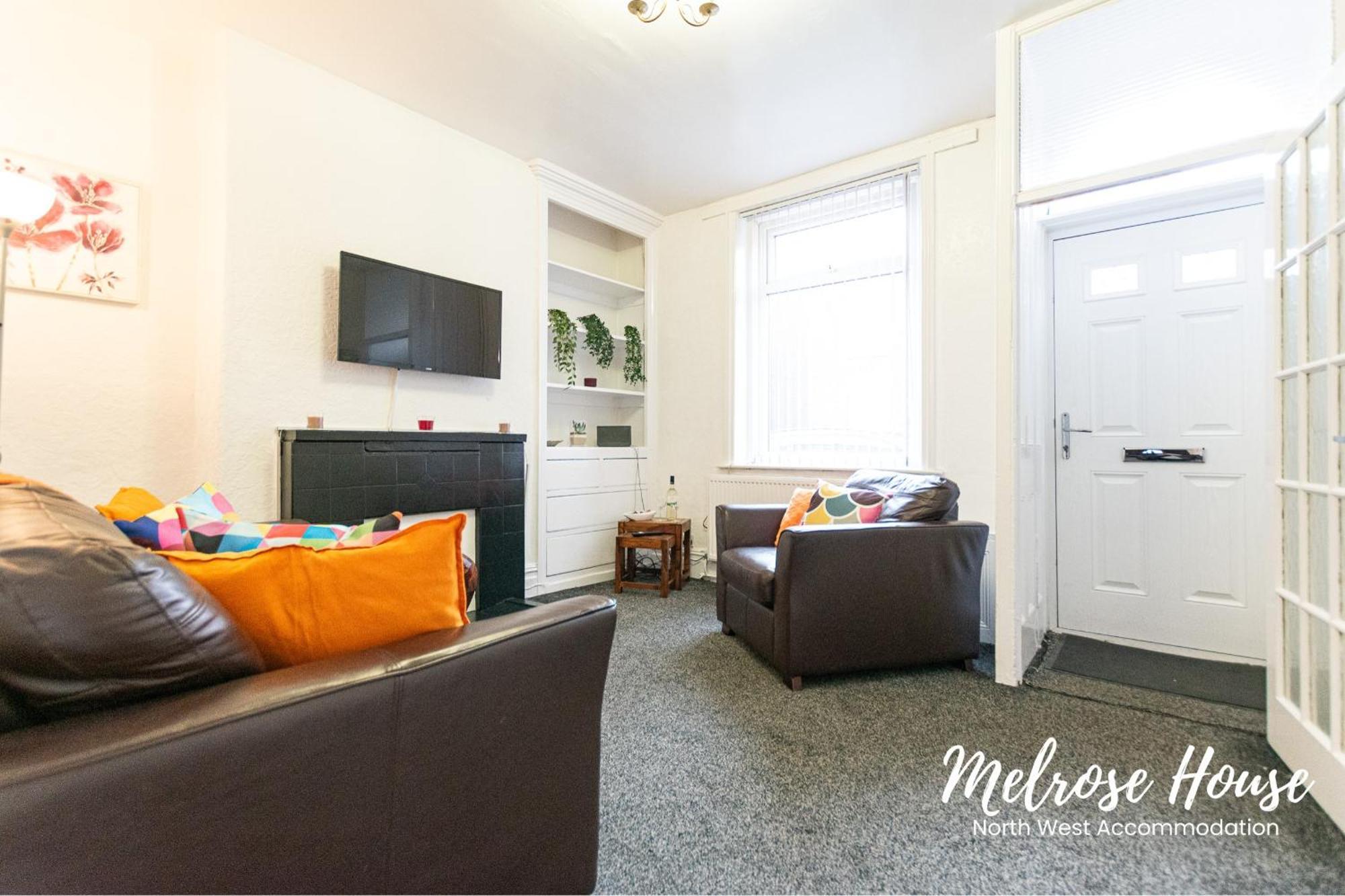 Manchester Work Stays 2Br Home With Parking & Wifi エクステリア 写真